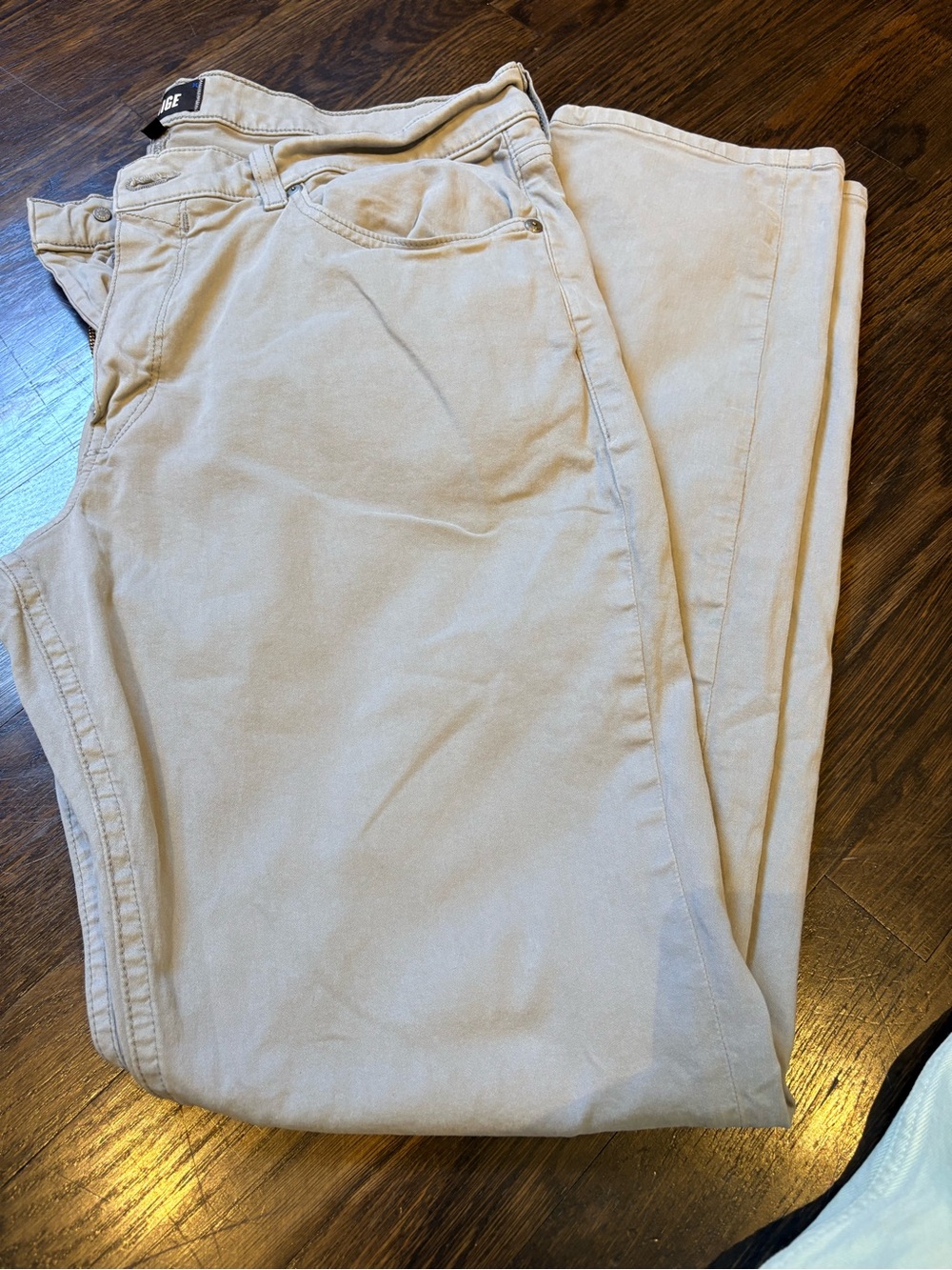 PAIGE “Lennox” Cotton Canvas Jeans - men’s size 36 - “Grey Shadow” color